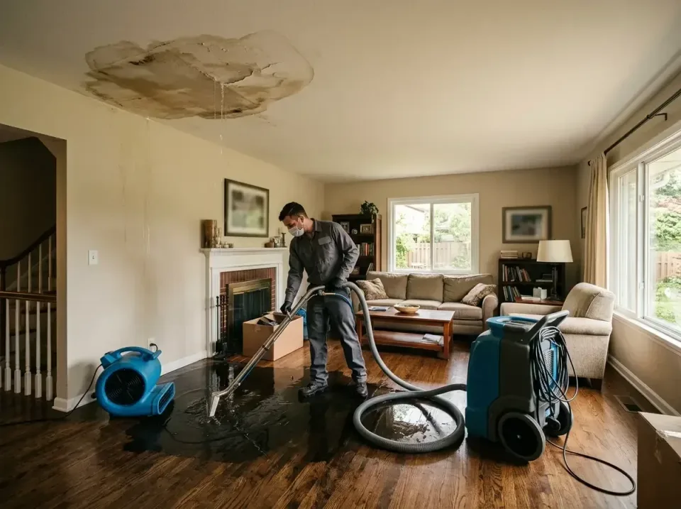 attic-pipe-burst-ceiling-drip-008 — frequently asked questions, Water Damage Restoration & Carpet Care in Socorro, TX
